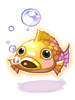 C Golden Fish Hat