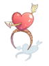 C Love Valentine's Hat